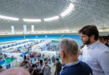 Ministro conhece o Mutirão de Consultas e Exames, se surpreende com estrutura e resultados e parabeniza Bruno pela iniciativa