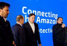 Presidente Bolsonaro se encontra com empresário Elon Musk em São Paulo