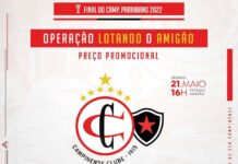 Campinense e Botafogo: ‘Raposa’ quer levar 20 mil torcedores para final do Paraibano