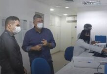 Vereador Frank Alves visita o Hospital da Fap de Campina Grande