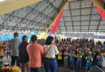 Depois de dois anos Sesuma comemora Dia do Gari na pirâmide do Parque do Povo