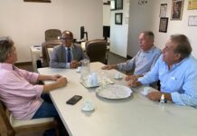 Presidente da Câmara recebe visita de representantes do setor industrial