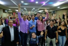 Pedro participa do lançamento da pré-candidatura da Tenente Rebeca: “será uma parceira na construção de uma Paraíba melhor”