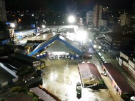 Bruno entrega nova iluminação pública do Parque do Povo