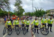 STTP promove Pedal de Encerramento do Maio Amarelo 2022