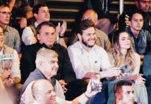 Bruno recebe o presidente Jair Bolsonaro em visita a Campina Grande para prestigiar o Maior São João do Mundo