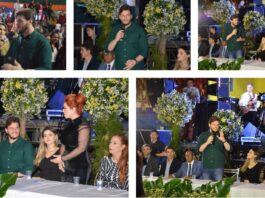 No dia dos Namorados, Bruno prestigia a realização do Casamento Coletivo na Pirâmide do Parque do Povo