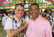 Em Belém, Efraim e Damião entregam veículos e prestigiam lançamento do São Pedro na cidade