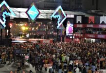 MAIOR SÃO JOAO DO MUNDO: Padre Nilson Nunes leva grande público ao Parque do Povo, nesta terça-feira