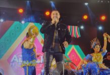 Com apresentação eletrizante, Aduílio Mendes em show desta no Parque do Povo