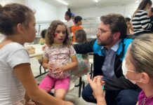 Seduc leva atividades da Brinquedoteca Itinerante para crianças em alojamento temporário