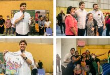 Bruno entrega 122 novos playgrounds e apresenta nova farda para a Rede Municipal de Educação