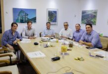 Efraim reúne-se com representantes do setor de energia renovável. “Um debate sobre sustentabilidade e respeito ao meio ambiente”