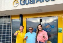 Em Guarabira: Efraim recebe o apoio do presidente da Guaraves, Ivanildo Coutinho