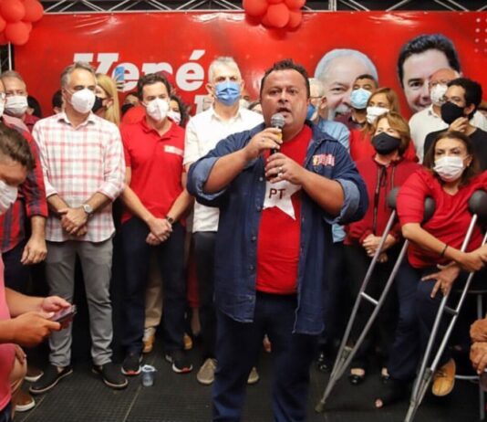PT convoca reunião para definir vice de Veneziano