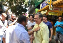 Cássio e Nilvan Ferreira se encontram em Campina Grande