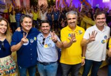 Durante evento com Dinho e Mersinho, Efraim agradece profissionais de saúde: “Arriscaram suas vidas para salvar as nossas”