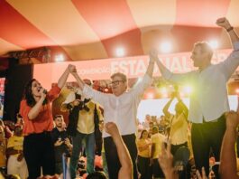 Sem Lula, convenção do PSB homologa candidatura de João Azevêdo