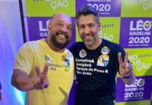 Saulo Germano participa da inauguração do comitê de Leonardo Gadelha em Campina Grande