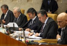 Ministros do STF votam pelo aumento do próprio salário R$ 46 mil