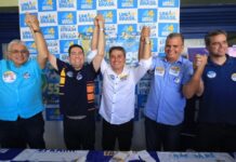 Felipe Leitão adere à candidatura de Efraim para o Senado