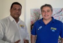 Suplente de Bruno Roberto, filho do presidente da Assembleia de Deus, rompe e anuncia apoio à candidatura de Efraim