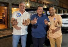 Vereador Olímpio Oliveira declara apoio a Fábio Ramalho para deputado estadual