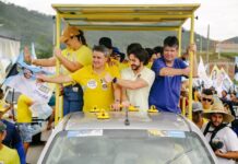 Pedro mostra força em carreata pelo Brejo e garante: “Vamos acabar com a falta d´água na região”