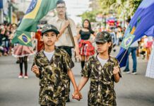 Desfile Cívico-Militar no distrito de São José da Mata encerra programação da Semana da Pátria em Campina Grande