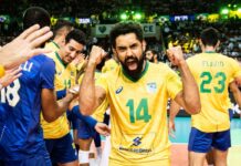 Brasil vence Eslovênia e fica com o bronze no Mundial de Vôlei