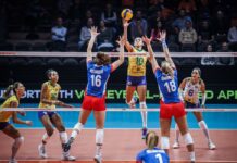 Brasil estreia com vitória no Mundial de vôlei feminino