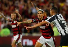 Flamengo vence Santos antes da final da Libertadores