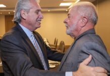 Lula se reúne com presidente argentino, Alberto Fernández