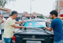 Deputado eleito Fábio Ramalho realiza “adesivaço” de apoio a Pedro em Lagoa Seca