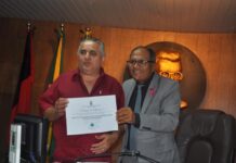 CMCG realiza sessão em homenagem aos 70 anos do Instituto dos Cegos