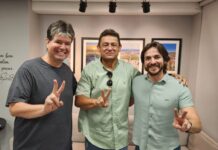 Ao lado de Ruy, Walber Virgolino anuncia apoio a Pedro Cunha Lima ao Governo da Paraíba