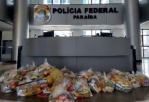 PF apreende cestas básicas junto a material de campanha eleitoral, em João Pessoa
