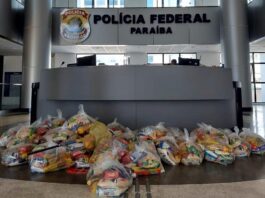 PF apreende cestas básicas junto a material de campanha eleitoral, em João Pessoa