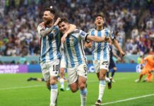 Com brilho de Messi e Álvarez, Argentina chega à final da Copa
