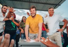 Bruno prestigia confraternização da equipe de limpeza Urbana de Campina Grande