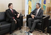 Veneziano discute concretização do 3º Eixo da Transposição com ministro da Integração e Desenvolvimento Regional