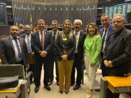 Em Brasília, vereadores de CG se reúnem com coordenador da bancada federal e presidente do FNDE