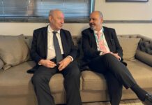 Presidente da FIEP tem encontro com Vagner Freitas do Conselho Nacional do SESI