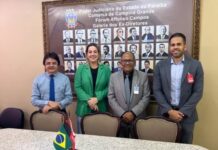 Presidente da Câmara Municipal faz visita a juíza diretora do Fórum Afonso Campos
