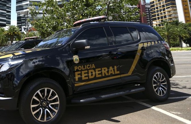 Cerimônia de inauguração da nova sede da Polícia Federal, em Brasília.