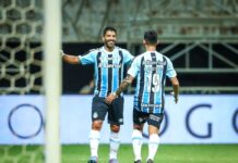 Grêmio vence o Campinense no Mané Garrincha e avança na Copa do Brasil
