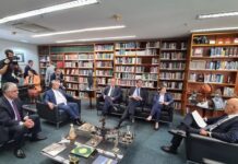 Moraes e senadores discutem situação de presos por atos de 8 de janeiro