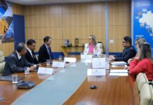 Romero Rodrigues é recebido pela ministra do Turismo