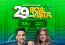 Com Solange Almeida, Henry Freitas e Filipe Santos, Boa Vista realiza festa de emancipação na sexta-feira (28)