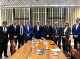 Efraim Moraes leva a Geraldo Alckmin pautas de interesse do comércio e serviços